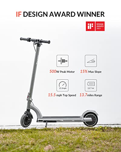 5TH WHEEL M1 Electric Scooter - 13.7 Miles Range & 15.5 MPH, 500W Peak Motor