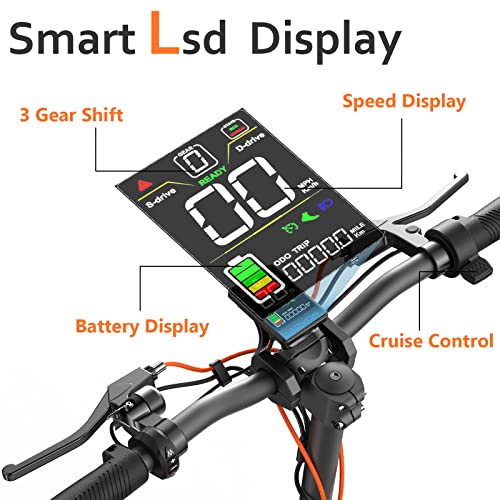 JOYOR S5 Electric Scooter, 800W Motor 10" Tires Up to 31 Mph & 34 Miles, Disk Brake Scooter