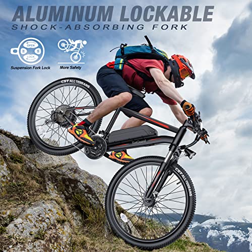 TotGuard Electric Bike, Bike for Adults, 26" Ebike 350W Adult Bicycles