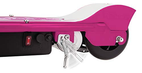 Razor E100 Electric Scooter for Kids Ages 8+ - 8" Pneumatic Front Tire