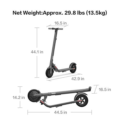 Segway Ninebot E22 E45 Electric Kick Scooter, Lightweight and Foldable, Upgraded Motor Power