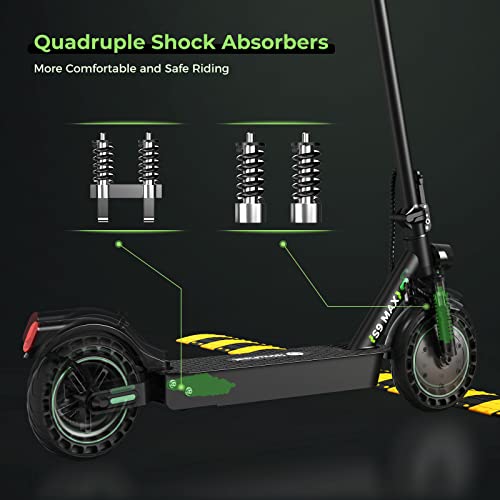 isinwheel S9 Max Electric Scooter 22 Miles Long Range and 21 MPH
