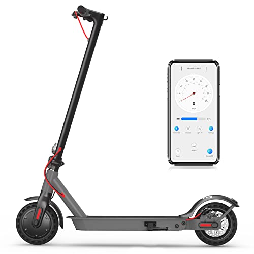 Hiboy S2 Electric Scooter - 8.5" Solid Tires - Up to 17 Miles Long-Range