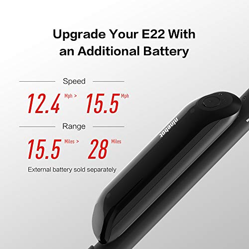 Segway Ninebot E22 E45 Electric Kick Scooter, Lightweight and Foldable, Upgraded Motor Power