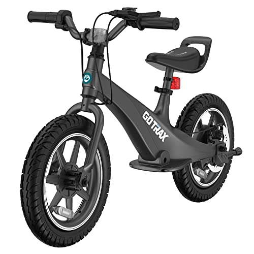 Gotrax Kids Electric Balance Bike, 250W 15.5MPH Electric Bike for Kids 14" Pneumatic Tire 15.5Miles Max Range