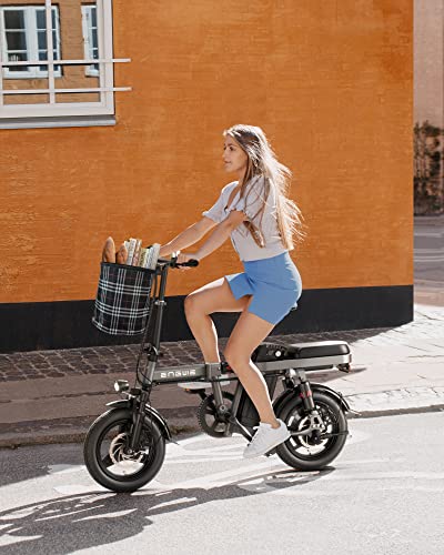 ENGWE Electric Bike for Adults Teens, 14" Fat Tire City Commuter Ebike