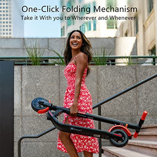Segway Ninebot ES1L Electric Kick Scooter - 250W Motor, 12.4 Mile Range & 12.4 MPH
