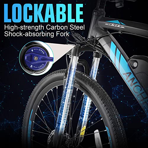 ANCHEER 500W Electric Bike 27.5'' Adults Electric Commuter Bike/Electric Mountain Bike