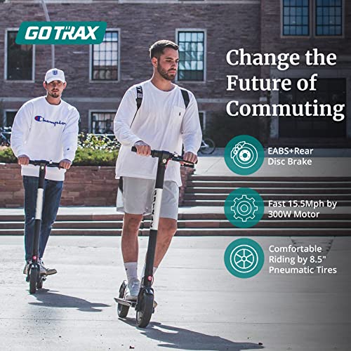 Gotrax XR Ultra Electric Scooter, 8.5" Pneumatic Tire, Max 17 Mile and 15.5 Mph 300W Motor