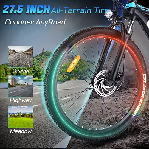 Vivi Electric Bike for Adults Ebike 500W,27.5" E Bike for Adults